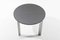 Joined Ro34.4 Stainless Steel Side Table With Mirror Top by Barh 2