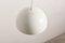 Dutch Space Age White Metal Pendant Lights from Raak, 1960s, Set of 6, Image 2