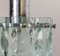 Hängelampe aus Kristallglas im Stil von Fontana Arte, 1960er 7
