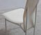 Vintage Italian Leather Dining Chairs by Giancarlo Vegni for Interna, 1982, Set of 5 8