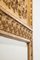 Cornice vittoriana dorata antica a forma di specchio con Eess & Horses Frise, Immagine 5