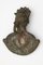 Große antike deutsche Antiquität des römischen Bust-Weight of Venus mit silbernen Intarsien 3
