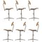 Chaises Tournantes Ajustables d'Architecte par Friso Kramer pour Ahrend De Cirkel, 1963, Set de 6 1