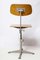 Dutch Architect Adjustable Revolving Chairs by Friso Kramer for Ahrend De Cirkel, 1963, Set of 6 4