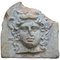 Antefissa antica antica in terracotta a forma di testa di Artemis Bendis, Grecia, Immagine 1
