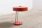 Lámpara de escritorio Bauhaus ajustable roja de Christian Dell para AK Kaiser, años 60, Imagen 2