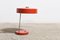 Lampe de Bureau Rouge Ajustable Bauhaus par Christian Dell pour AK Kaiser, 1960s 3