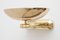 Italian Adjustable Brass Up Light Sconce from Lightolier, 1970s, Image 2