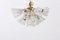 Austrian Glass & Brass Starburst Ceiling Lamp by Emil Stejnar for Rupert Nikoll, 1950s, Immagine 3