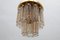 German Murano Glass Tube Two Tiers Flush Mount from Limburg, 1970s 5
