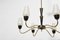 Lámpara de araña de 6 luces de Arredoluce, años 50, Imagen 3