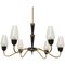 6-Light Chandelier from Arredoluce, 1950s, Image 1