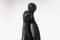 Couple en Céramique Noire par by Elie van Damm pour Amphora, Belgique, 1960s 5