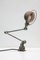 Industrial Adjustable Two-Arm Desk Lamp by Jean Louis Domecq for Jielde, 1953, Image 2