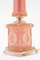 Pink Hollywood Regency Table Lamps by Barovier & Toso, 1950s, Set of 2 4