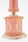 Pink Hollywood Regency Table Lamps by Barovier & Toso, 1950s, Set of 2, Image 4