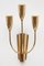 Brass Sputnik Sconces from Stilnovo, 1950s, Image 2