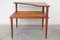 Danish Coffee Corner Table in Teak and Cane by Peter Hvidt for France & Daverkosen, 1950s, Image 3