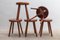 Scandinavian Stool, 1950s, Image 6