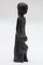 Belgian Black Ceramic Sculpture of Mother and Child by Elie Van Damme for Amphora Ceramics, 1960s 2