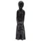 Belgian Black Ceramic Sculpture of Mother and Child by Elie Van Damme for Amphora Ceramics, 1960s 1