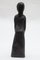 Sculpture de Mère et Enfant en Céramique Noire par Elie Van Damme pour Amphora Ceramics, Belgique, 1960s 4