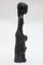 Belgian Black Ceramic Sculpture of Mother and Child by Elie Van Damme for Amphora Ceramics, 1960s 3