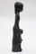 Belgische Schwarze Keramikskulptur von Mutter und Kind von Elie Van Damme für Amphora Ceramics, 1960er 3