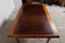 Belgian Rosewood & Walnut Dining Table by Fred Sandra for De Coene, 1958, Image 6