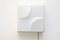 White Molded Flush Mount Wall Light from Raak, 1970s 2