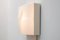 White Molded Flush Mount Wall Light from Raak, 1970s 4