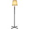 French Metal Floor Lamp with Adjustable Shade by Roger Fatus for Disderot, 1960s 1