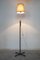 Lámpara de pie francesa de metal con pantalla ajustable de Roger Fatus para Disderot, años 60, Imagen 2