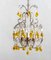 French Regency Crystal Beads Chandelier, 1920s 2