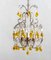 French Regency Crystal Beads Chandelier, 1920s, Image 2