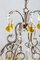 French Regency Crystal Beads Chandelier, 1920s 3