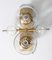 Clear Globe Wall Lights, 1970s, Set of 2, Image 3