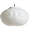 Danish White Opaline Glass Pendant Lamp from Fog & Mørup, 1954 1