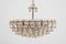 Large German Crystal and Gilt Chandelier from Palwa, 1970s 2