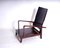 Art Deco Adjustable Armchair with Footstool, 1930s, Set of 2 2