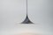 Larbe Black Semi Pendant Lamp by Claus Bonderup & Torsten Thorup for Fog & Mørup, 1970s 7