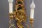Rococo Style Carved and Polychrome Painted Wooden Sconces, 1930s, Set of 2, Image 7