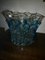Vase en Cristal Turquoise par Sergio Costantini 3