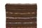 Vintage Handmade Striped Pastel Colored Kilim Rug, 1970s 5