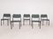 Vintage Metal Stacking Chairs attributed to Gijs Van Der Sluis for Van Der Sluis Stalen, 1960s, Set of 5, Image 1