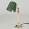 Lacquered Brass Table Lamp by Bertil Brisborg for Nordiska Kompaniet, 1940s 2