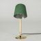 Lacquered Brass Table Lamp by Bertil Brisborg for Nordiska Kompaniet, 1940s 3