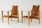 Safari Lounge Chairs by Kaare Klint for Rud. Rasmussen, 1960s, Set de 2 2