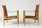 Safari Lounge Chairs by Kaare Klint for Rud. Rasmussen, 1960s, Set of 2 3