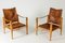 Safari Lounge Chairs by Kaare Klint for Rud. Rasmussen, 1960s, Set de 2 5
